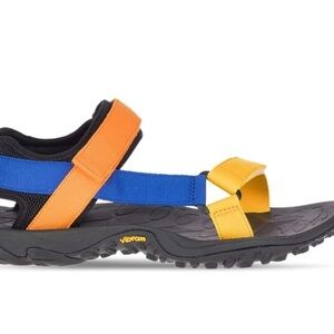 Merrell Blue and Orange Men's Footwear
